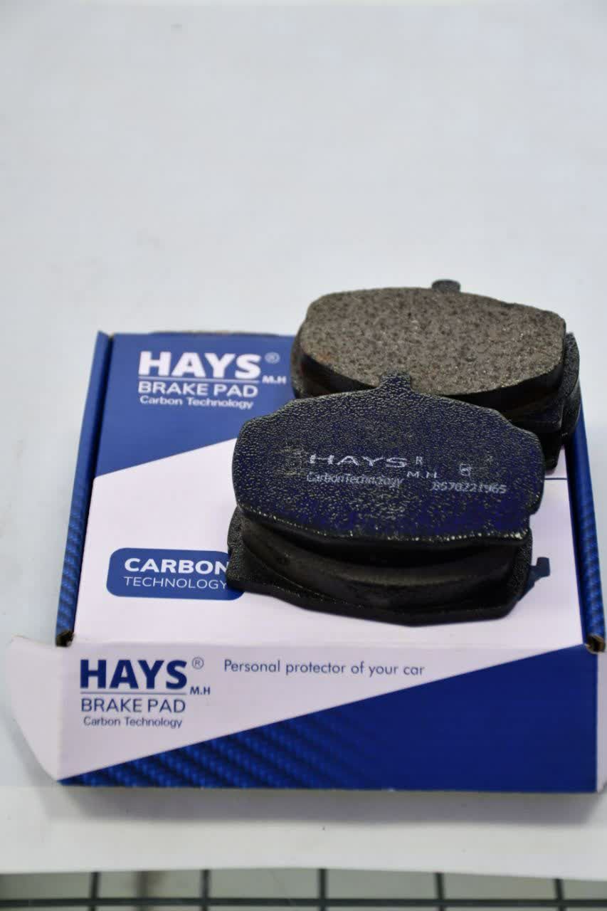 عکس لنت ترمز عقب دنا کربنی برند هایس HAYS